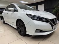 Used Nissan Leaf Tekna 110 kW (150 HP) 2018 White Hatchback