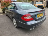 Używany Mercedes CLK280 2009 Szary Coupe