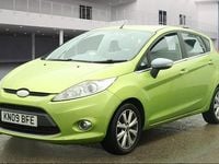 Used Ford Fiesta Zetec 96 HP (70 kW) 2009 Green Hatchback