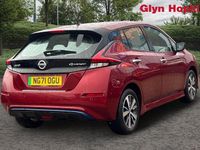 Used Nissan Leaf Acenta 110 kW (150 HP) 2021 Red Hatchback