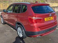 Used BMW X3 Luxury Line 185 HP (136 kW) 2011 Red SUV