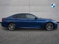 Used BMW 530e M Sport 288 HP (211 kW) 2020 Blue Sedan
