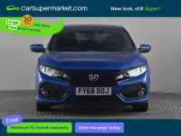 Begagnad Honda Civic SR 2018 Blå Halvkombi