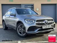 Second-hand Mercedes GLC220 AMG line 194 CP (142 kW) 2020 Argintiu SUV
