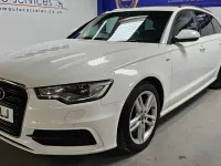 Used Audi A6 S-Line 2014 White Estate