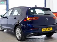 Used VW Golf VII S 110 HP (80 kW) 2021 Blue Hatchback
