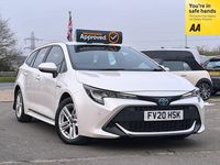 Used Toyota Corolla 122 HP (89 kW) 2020 White Estate