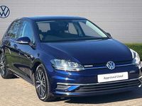Used VW Golf VII SE 128 HP (94 kW) 2018 Blue Hatchback