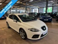 Used Seat Leon FR 170 HP (125 kW) 2009 White Hatchback