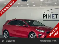 Used Kia Ceed 140 HP (102 kW) 2018 Red Hatchback