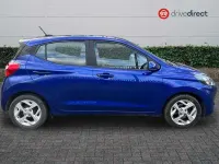 Used Hyundai i10 SE 2021 Blue Hatchback