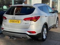 Used Hyundai Santa Fe Premium 2016 Silver SUV