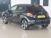 Used Peugeot 208 GT-line 109 HP (80 kW) 2019 Black Hatchback