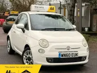 Used Fiat 500 S 69 HP (50 kW) 2010 White Hatchback