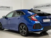 Used Honda Civic SR 129 HP (94 kW) 2017 Blue Hatchback