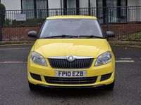 Used Skoda Fabia 2010 Yellow Hatchback