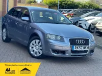 Used Audi A3 Sportback Design 102 HP (75 kW) 2007 Silver Hatchback