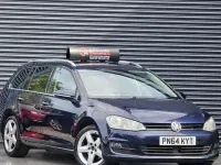 Used VW Golf VII GT 147 HP (108 kW) 2014 Blue Estate