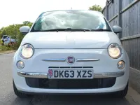 Used Fiat 500 Lounge 69 HP (50 kW) 2013 White Hatchback