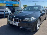 Used BMW 520 Impressive 2016 Black Sedan