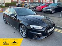 Usado Audi A5 Sportback S-Line 2020 Negro Utilitario