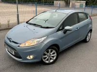 Used Ford Fiesta Zetec 67 HP (49 kW) 2009 Blue Hatchback