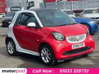Used Smart ForTwo Coupé Passion 71 HP (52 kW) 2016 Red Coupe