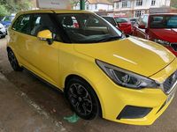 Used MG MG3 Excite 106 HP (77 kW) 2019 Yellow Hatchback