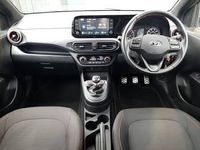 Used Hyundai i10 N Line 100 HP (73 kW) 2021 Pearl  phantom black Hatchback