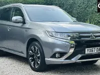 Used Mitsubishi Outlander P-HEV 203 HP (149 kW) 2017 Grey SUV
