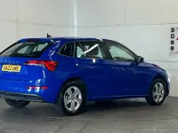 Used Skoda Scala SE 150 HP (110 kW) 2022 Blue Hatchback