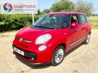 Used Fiat 500L Lounge 85 HP (62 kW) 2013 Red MPV
