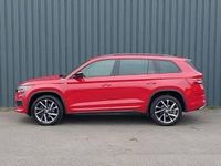 Used Skoda Kodiaq SportLine 150 HP (110 kW) 2023 Red SUV