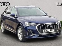 Used Audi Q3 S-Line 150 HP (110 kW) 2022 Blue SUV