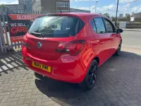 Used Vauxhall Corsa 69 HP (50 kW) 2015 Red Hatchback