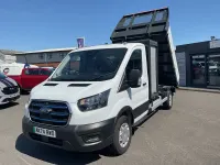 Used Ford Transit 135 kW (184 HP) 2024 White Cabriolet