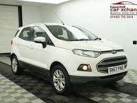 Used Ford Ecosport Zetec 112 HP (82 kW) 2017 White SUV