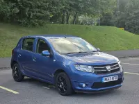 Used Dacia Sandero Lauréate 75 HP (55 kW) 2013 Blue Hatchback