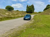 Used VW Polo Edition 75 HP (55 kW) 2017 Blue Hatchback