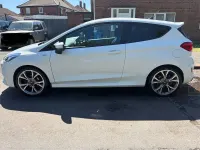 Used Ford Fiesta ST-Line X 140 HP (102 kW) 2019 White Hatchback