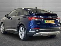 Used Audi Q4 Sportback e-tron S-Line 147 kW (201 HP) 2023 Blue SUV