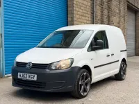 Used VW Caddy 75 HP (55 kW) 2012 White MPV