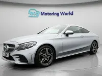 Usado Mercedes C200 AMG line 198 HP (145 kW) 2023 Prateado Coupé