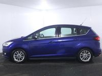 Used Ford C-MAX Zetec 125 HP (91 kW) 2016 Blue MPV