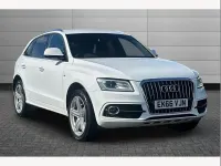 Begagnad Audi Q5 S-line plus 190 HK (139 kW) 2016 Vit SUV
