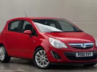 Used Vauxhall Corsa 100 HP (73 kW) 2011 Red Hatchback