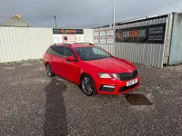 Used Skoda Octavia vRS 184 HP (135 kW) 2018 Red Estate