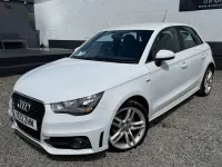 Used Audi A1 S-Line 105 HP (77 kW) 2012 White Hatchback