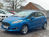 Used Ford Fiesta Zetec 2013 Blue Hatchback