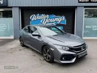 Used Honda Civic SR 126 HP (92 kW) 2018 Grey Hatchback